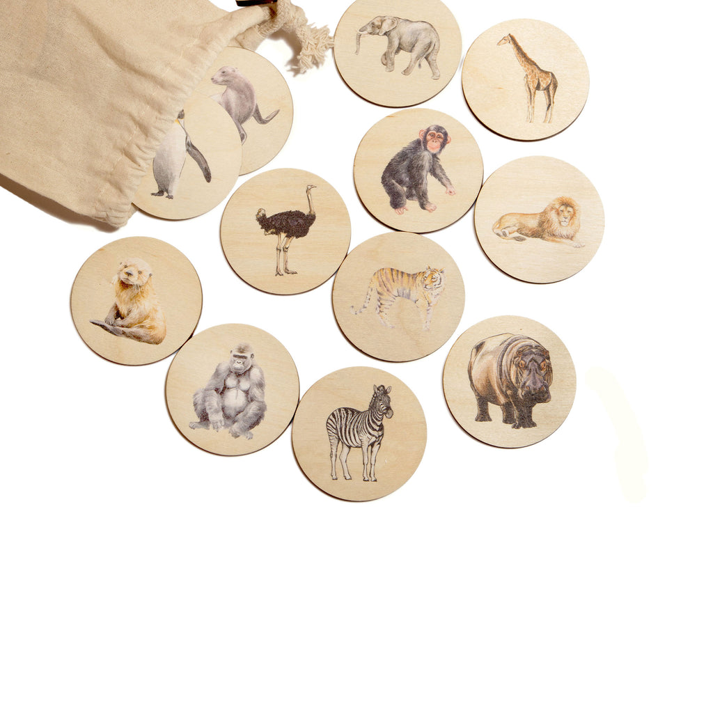 Pick Pairs Game - Zoo Animals  - The Ministry of Outdoor Education