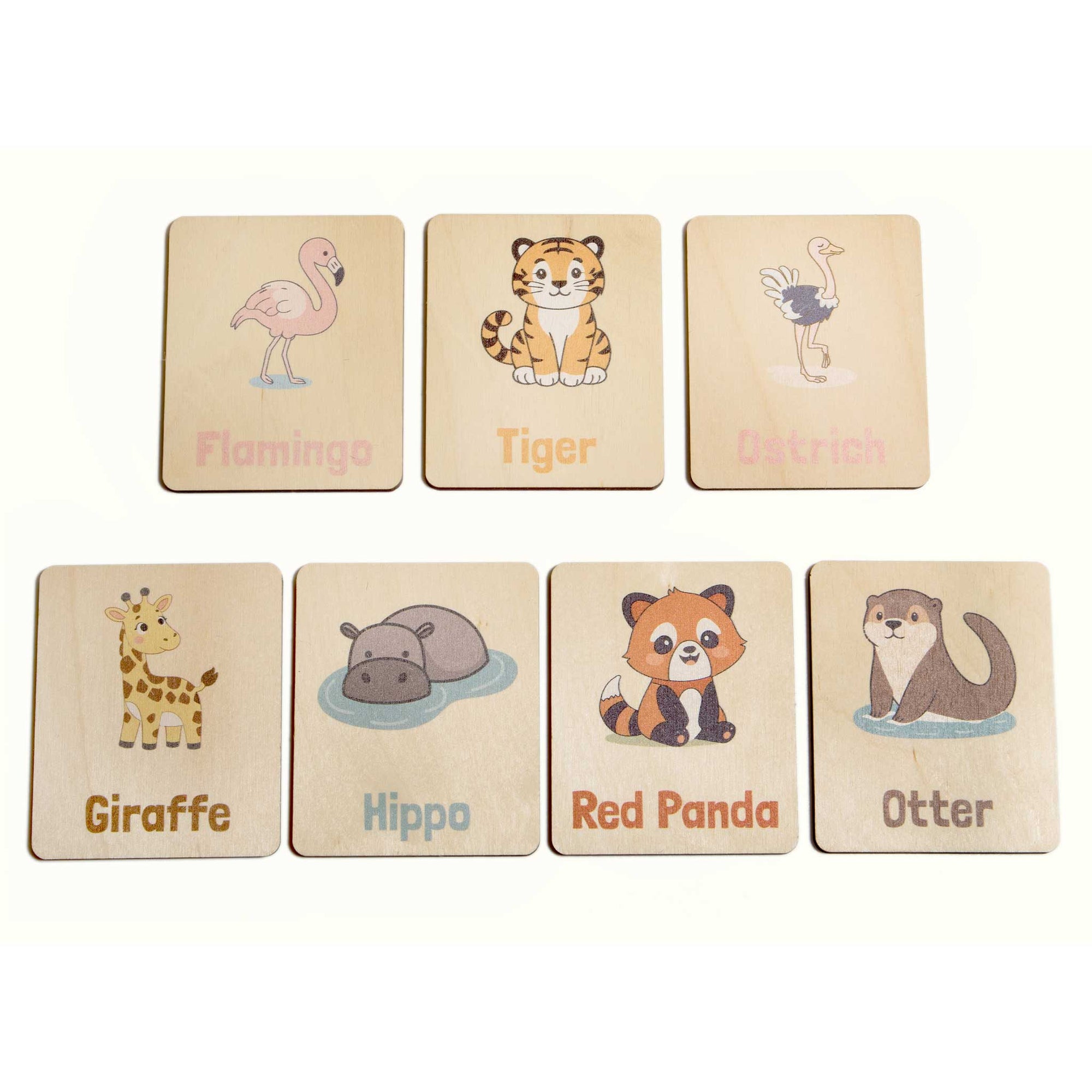 Flash Cards - Zoo Animals