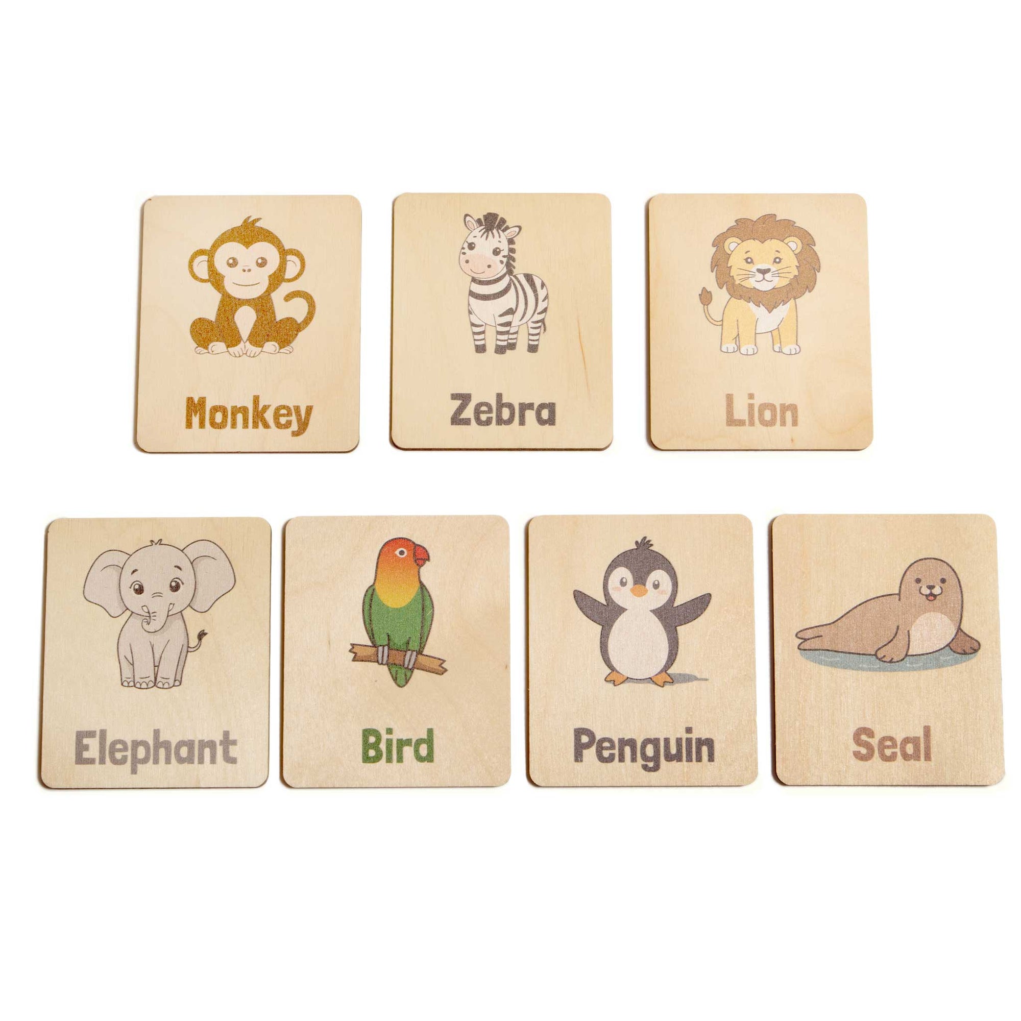 Flash Cards - Zoo Animals