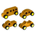 Bamboo Block Play Vehicles set of 4 - The Ministry of Outdoor Education