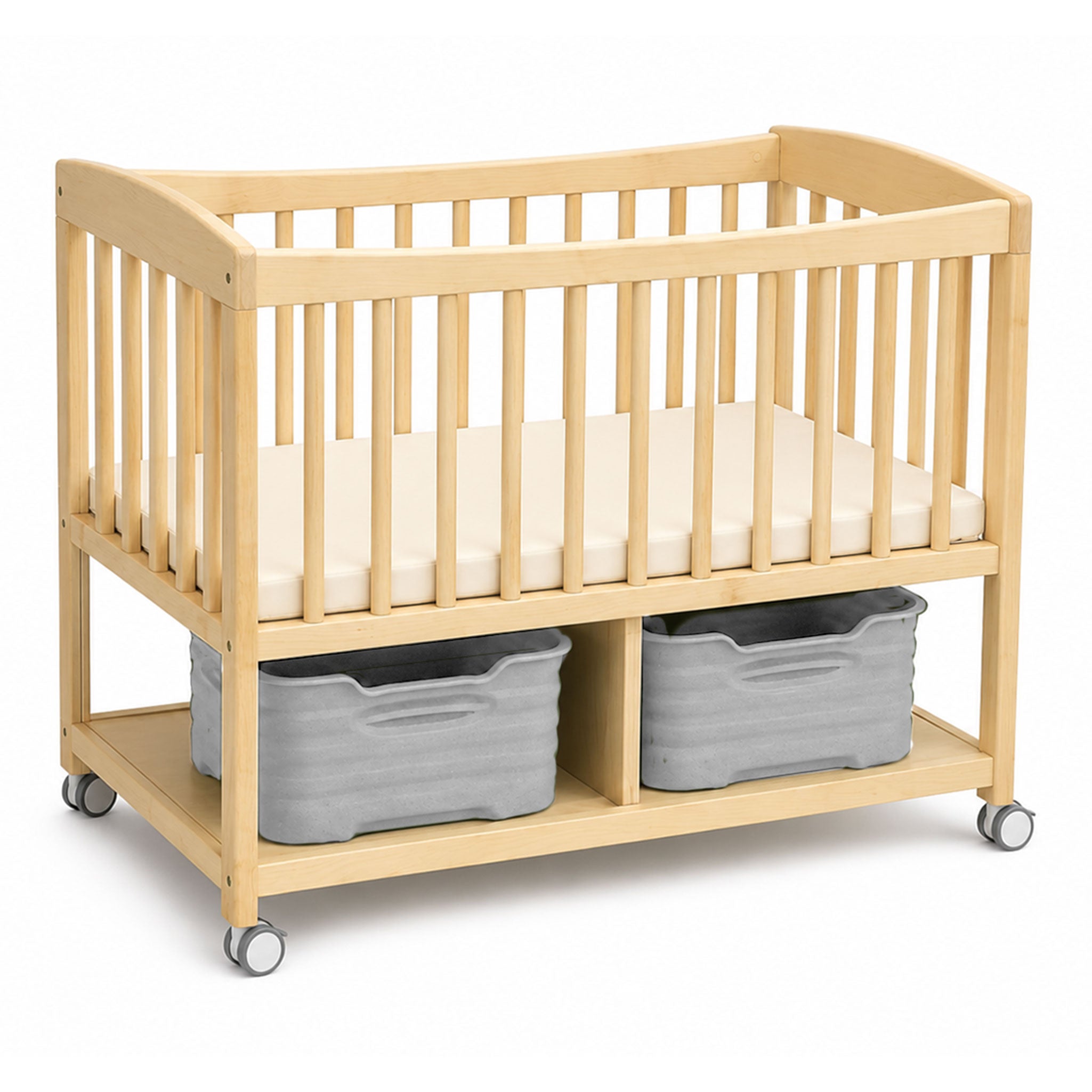 Mobile Cot with Storage (CloudCubby™ compatible)