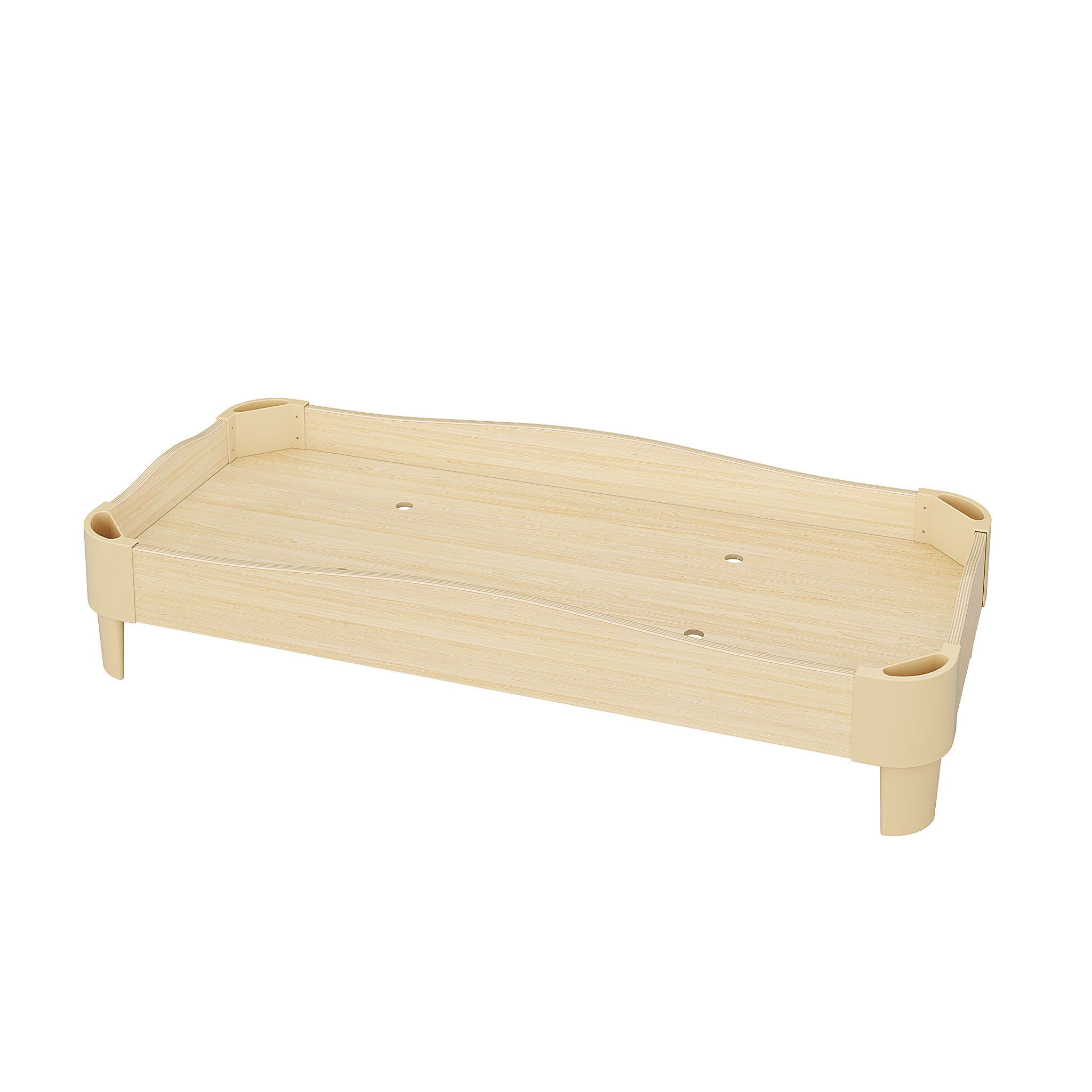 Stackable Wooden Bed (135 cm)
