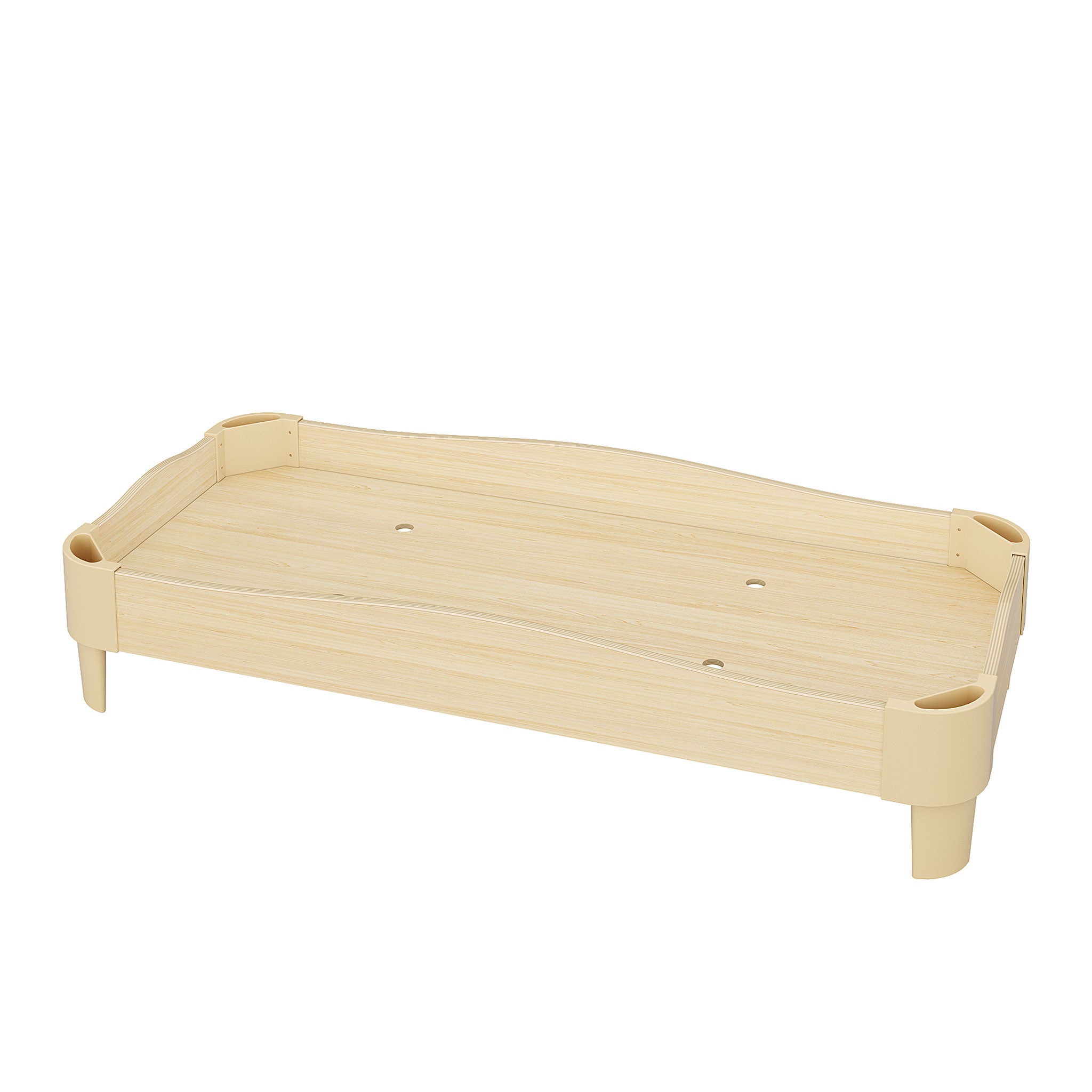 Stackable Wooden Bed (141 cm)