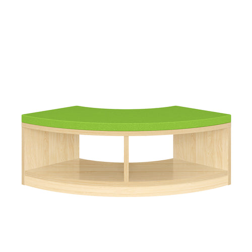 Curved Reading Bench with Storage  - The Ministry of Outdoor Education