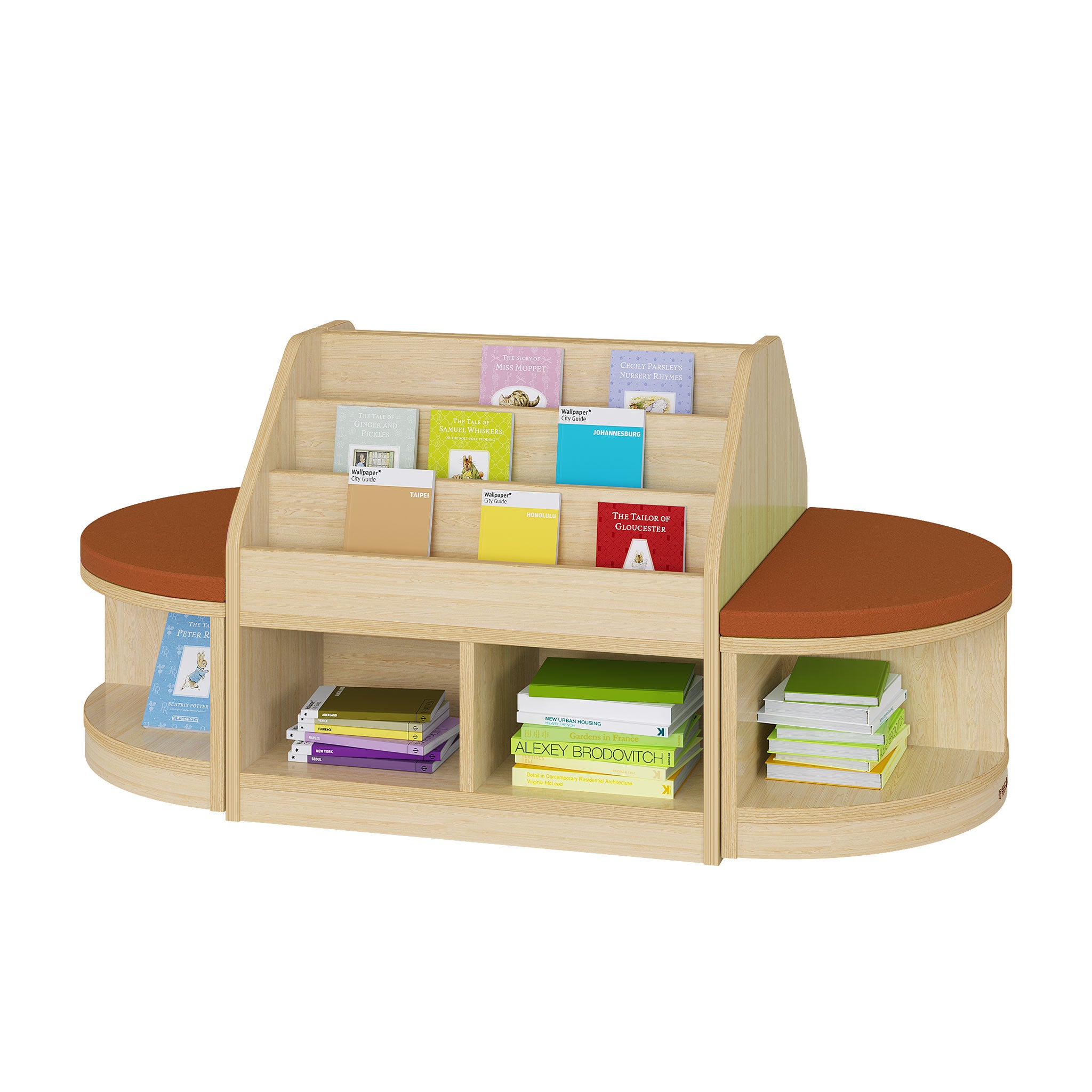 Reading Island with Storage