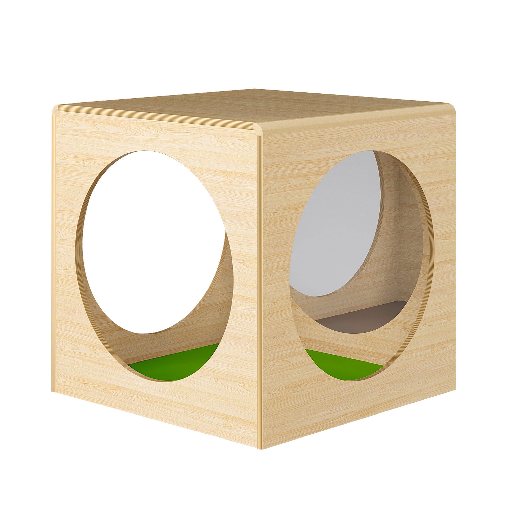 Giant Mirror Cube Den