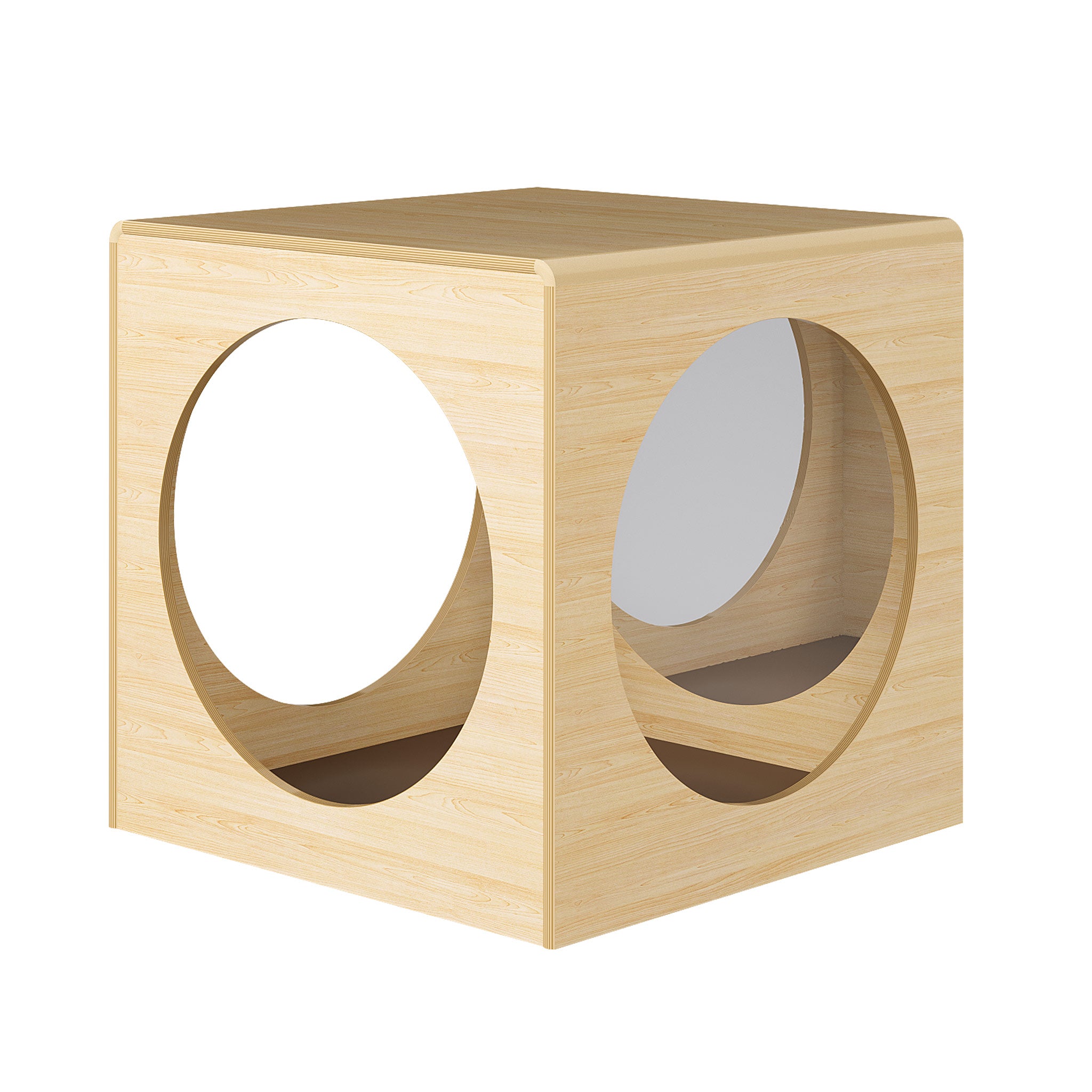 Giant Mirror Cube Den