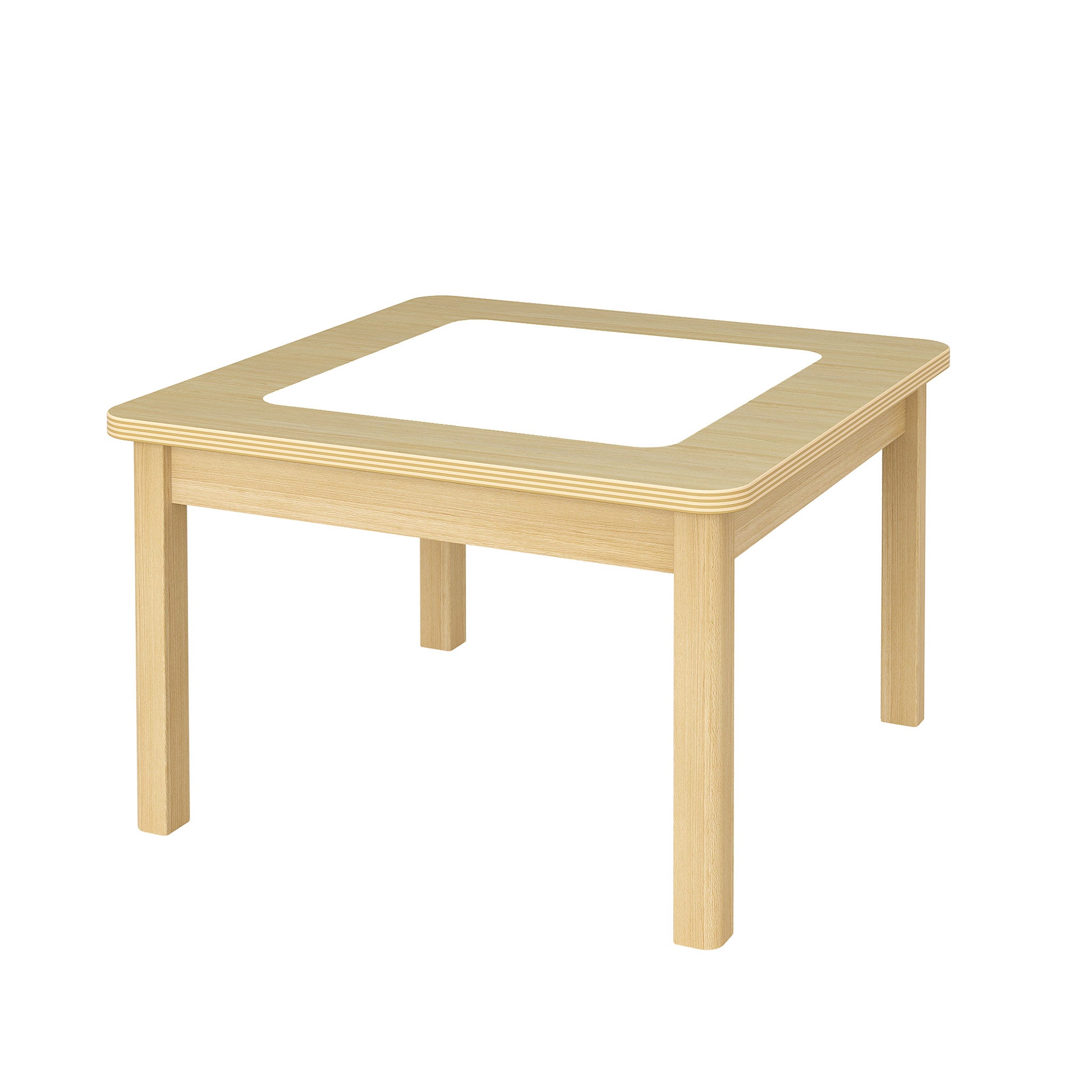 Discovery Table with White Acrylic Top (Square)