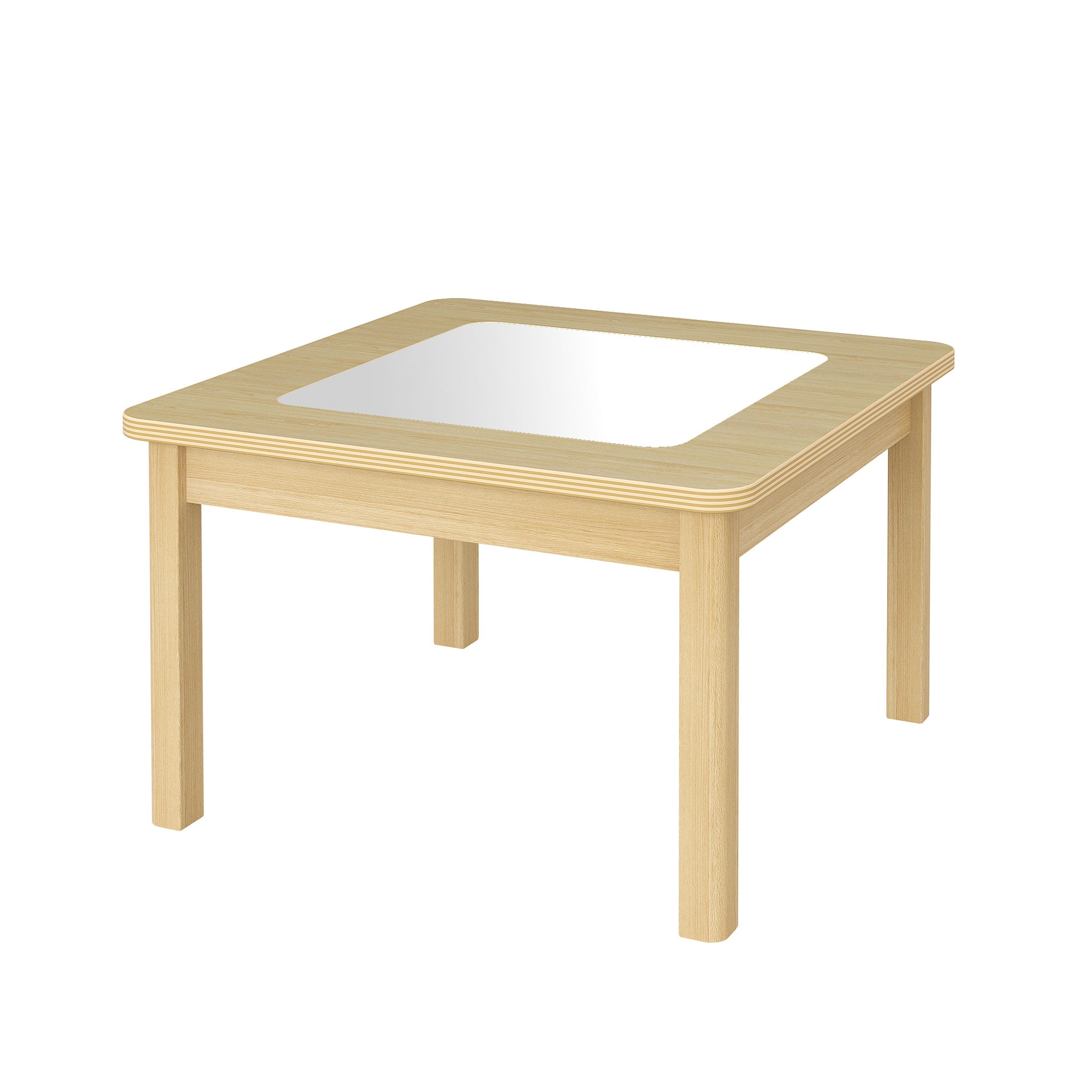 Discovery Table with Mirrored Top (Square)