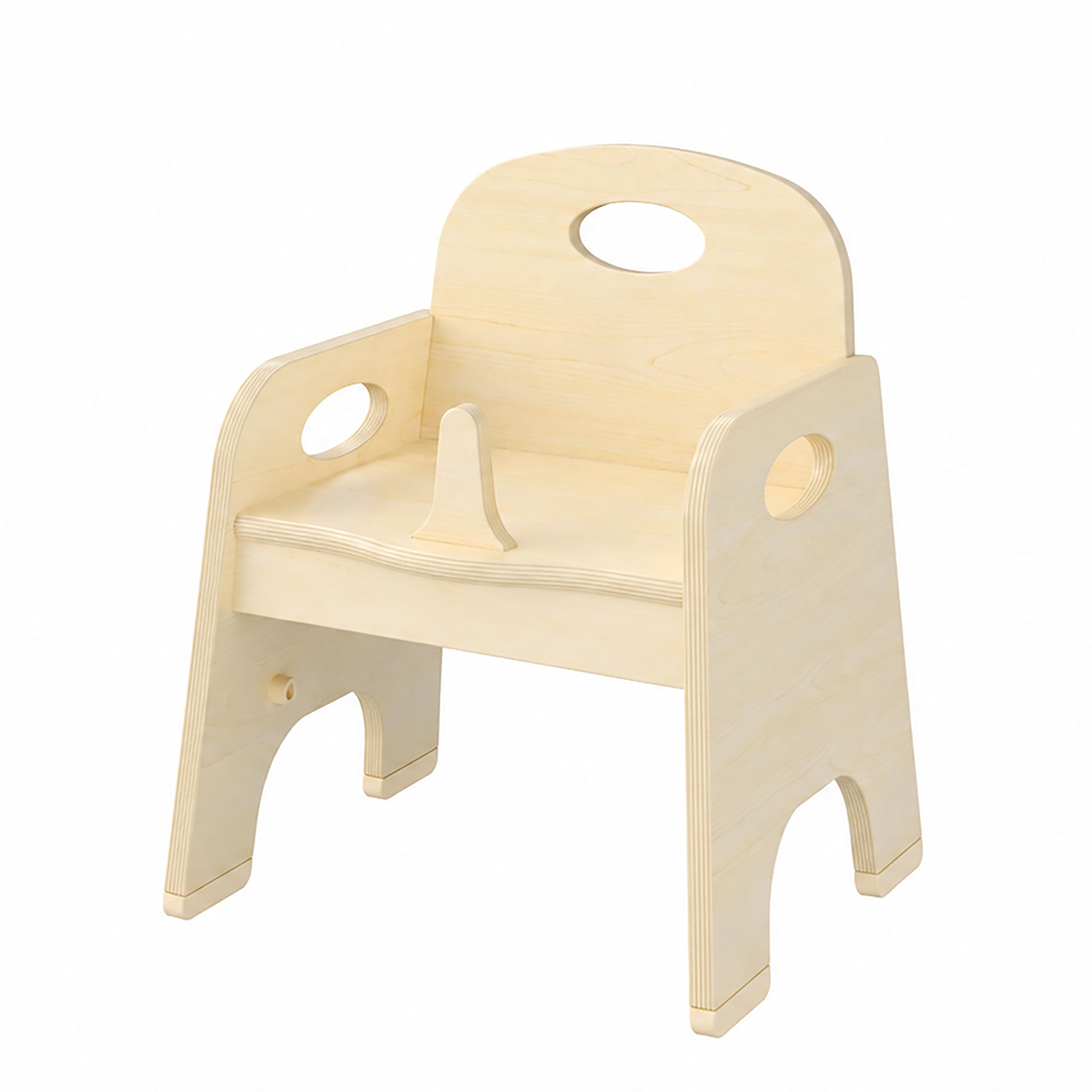 Wooden Baby Chair with Pommel