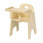 Wooden Baby Highchair with Tray