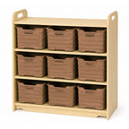 Mobile Three-Tier Storage Unit (with CloudCubby™)