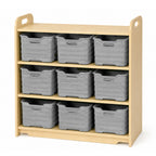 Mobile Three-Tier Storage Unit (with CloudCubby™)