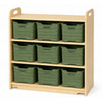 Mobile Three-Tier Storage Unit (with CloudCubby™)
