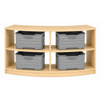 Curved Storage Unit (with CloudCubby™)