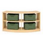 Curved Storage Unit (with CloudCubby™)