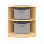 Small Curved Cabinet (with CloudCubby™)