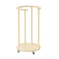 Rounded Padded Floor Cushions Storage Rack