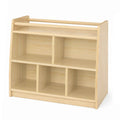 5 Compartment Shelf Unit with back