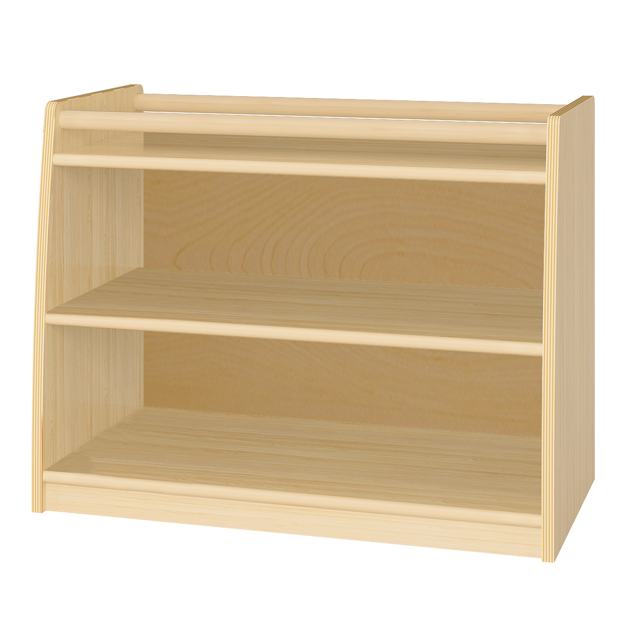 open storage unit with play top