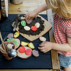 Mud Kitchen Food Stones Collection