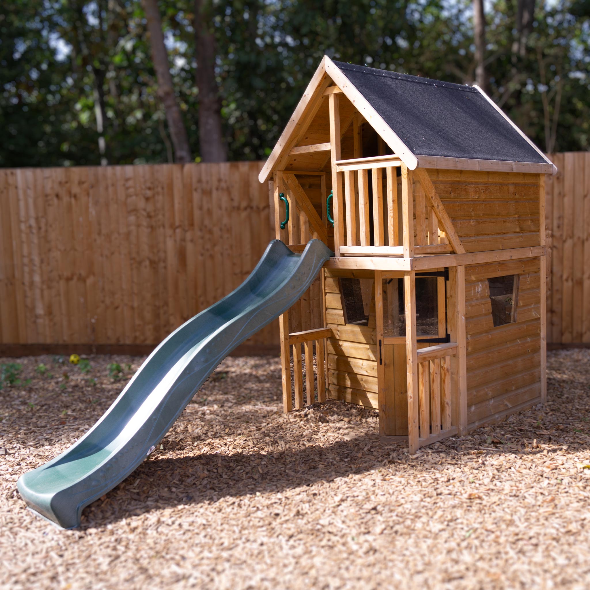 2 Story Play House with Slide