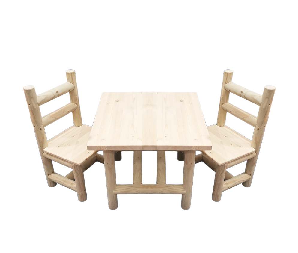 Indoor Table and Chair Set (2 Chairs without arms) - The Ministry of Outdoor Education