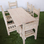 Indoor Table and Chair Set (6 Chairs without arms) - The Ministry of Outdoor Education
