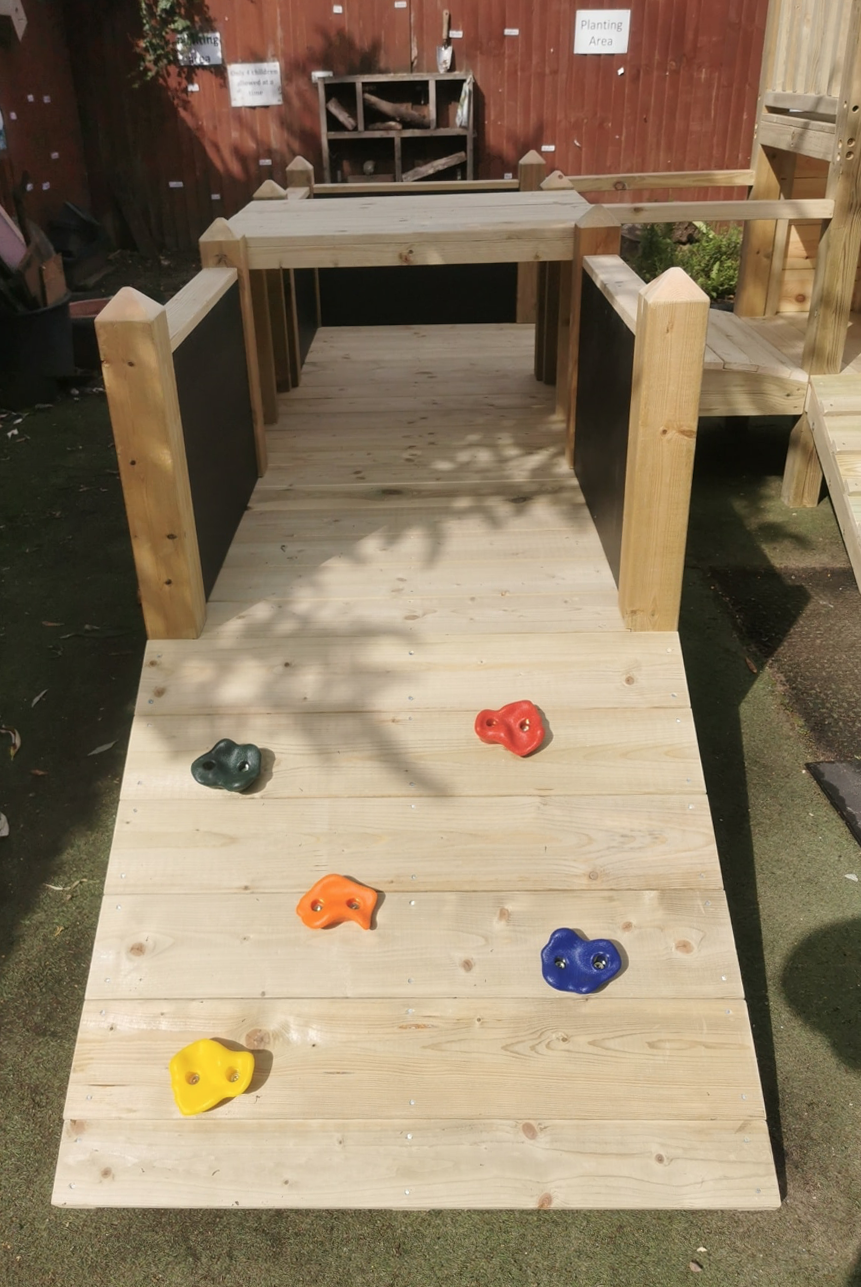 Toddler Up & Over Climbing Frame (7 sections)  - The Ministry of Outdoor Education