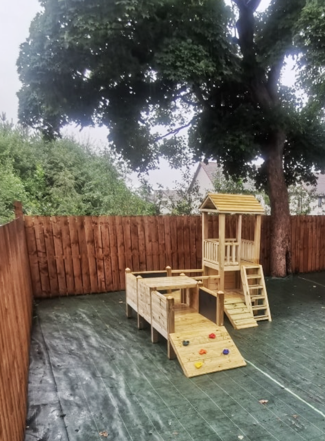 Toddler Up & Over Climbing Frame (7 sections)