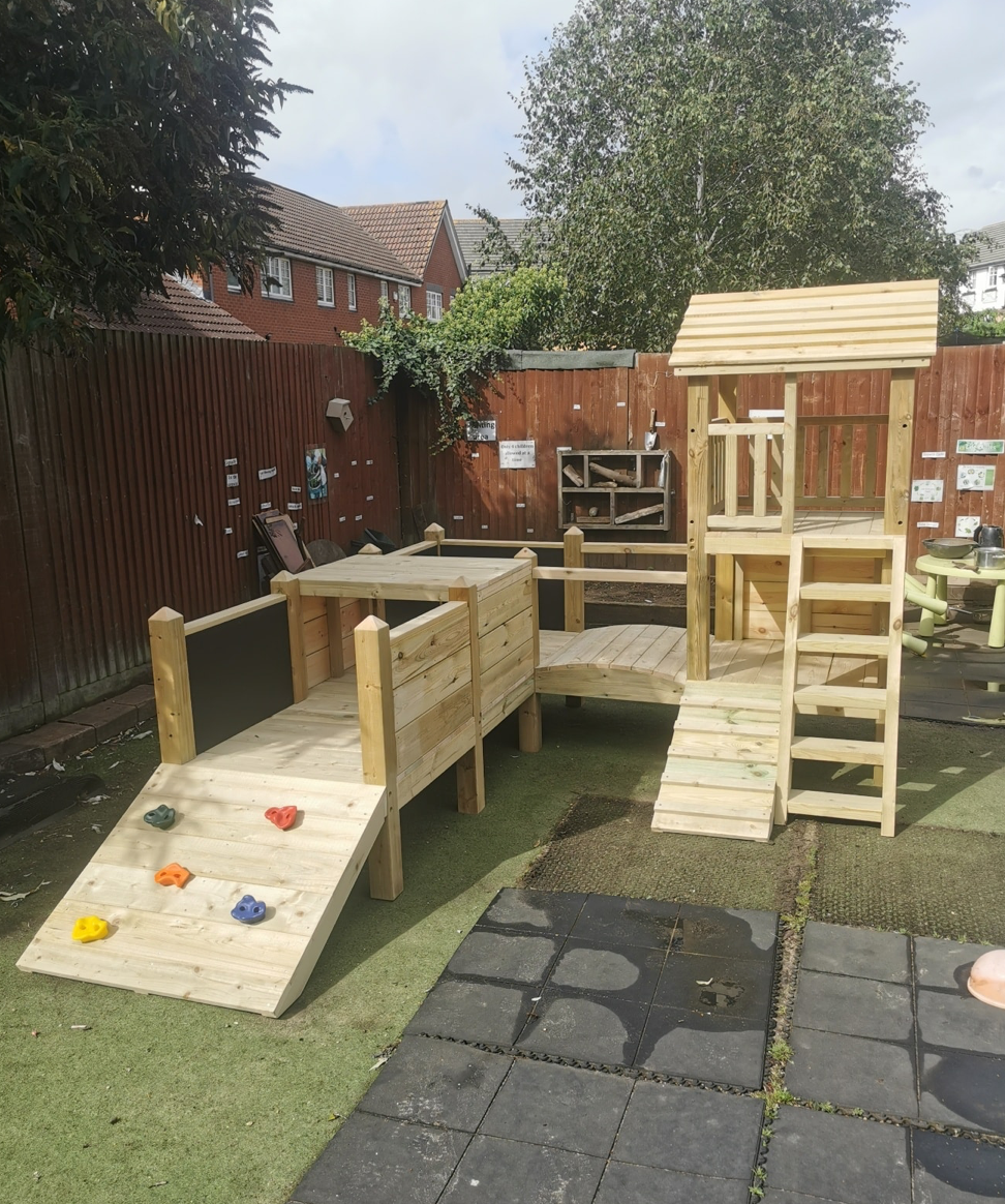 Toddler Up & Over Climbing Frame (7 sections)