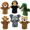 Eco Animal Buddies: African Set of 6 (Chimp, Crocodile, Lion, Elephant, Giraffe, Leopard) - The Ministry of Outdoor Education