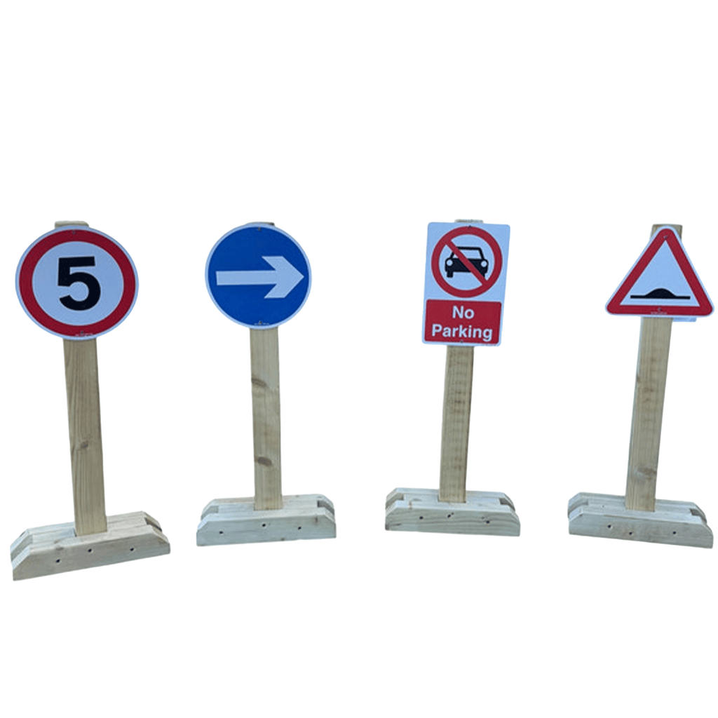 Road Signs - Set of 4 - Pack 2