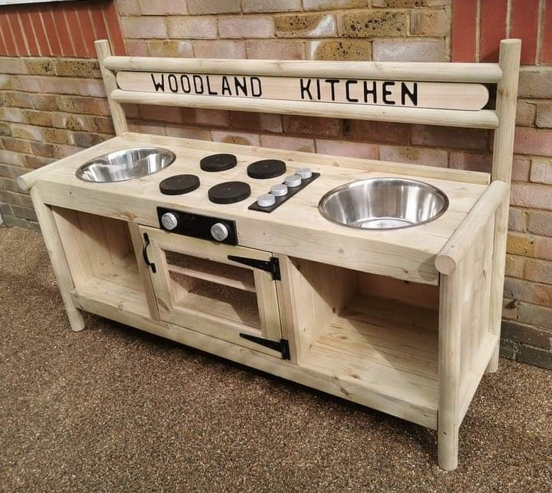 Mud Kitchen( 1.5m wide with centre oven)