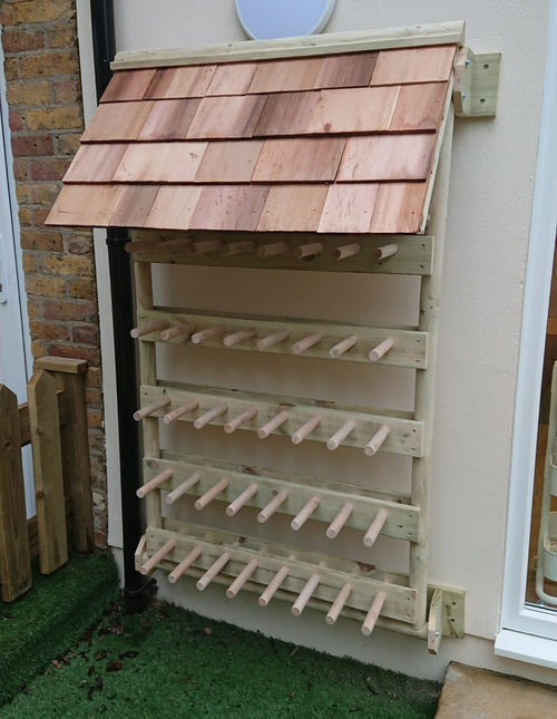 Welly Rack (Wall Mounted, 20 pairs) - The Ministry of Outdoor Education