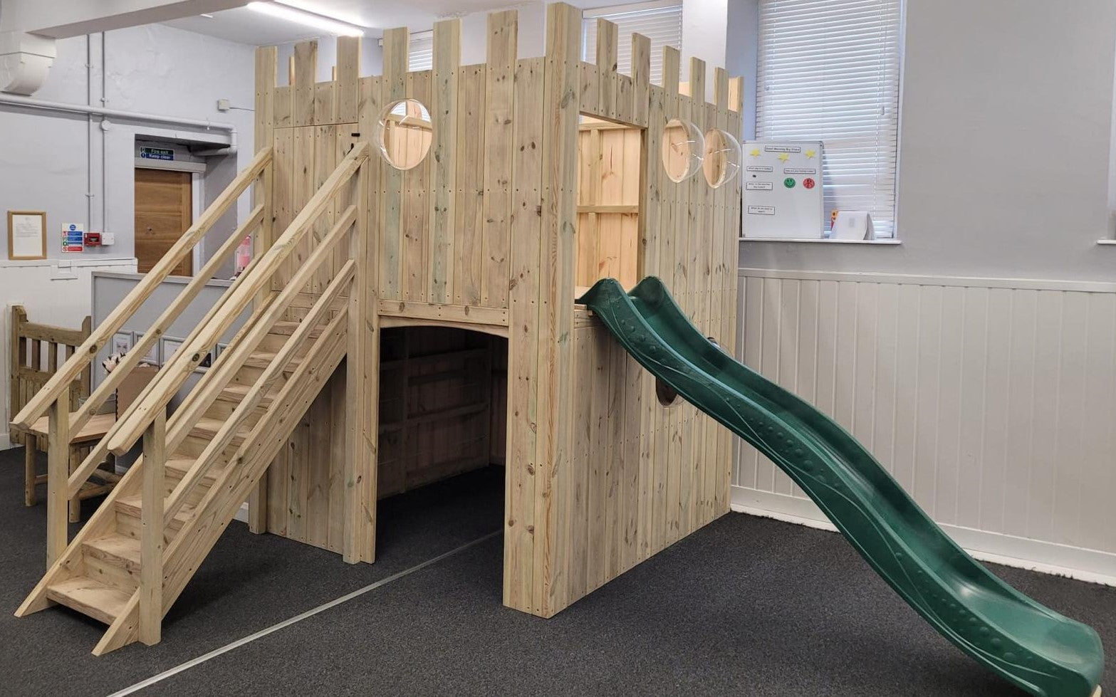 XL Castle with Slide and Den