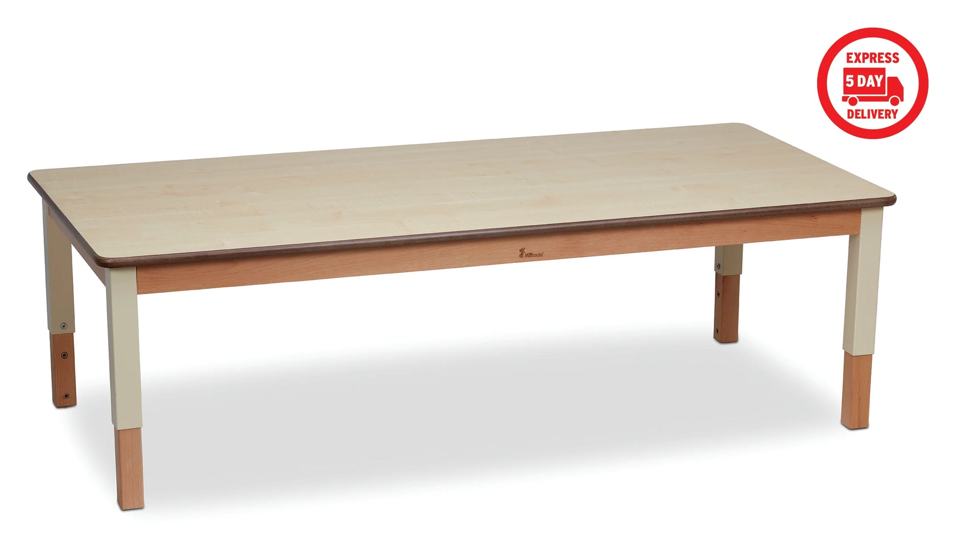 Large Rectangular Table (W1500 x D695) Height Adjustable - The Ministry of Outdoor Education