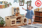 Natural Kitchen Set of 4 - Cooker, Sink, Washer, Storage Dresser (H400mm) - The Ministry of Outdoor Education