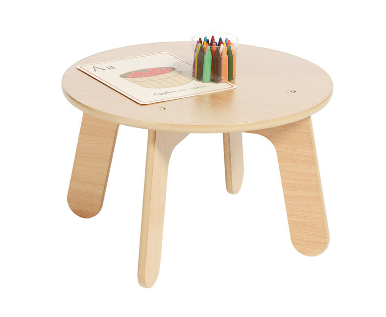 Small Round Maple Table - The Ministry of Outdoor Education
