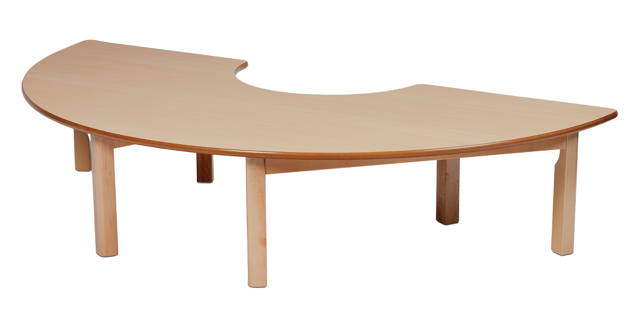 Semi Circle Table (W1630 x D560 H320mm) - The Ministry of Outdoor Education