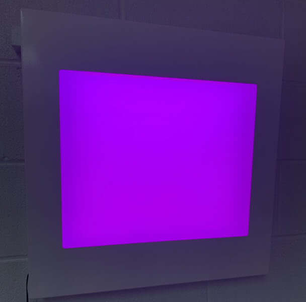 600 x 600mm Passive Chroma Panel  - The Ministry of Outdoor Education