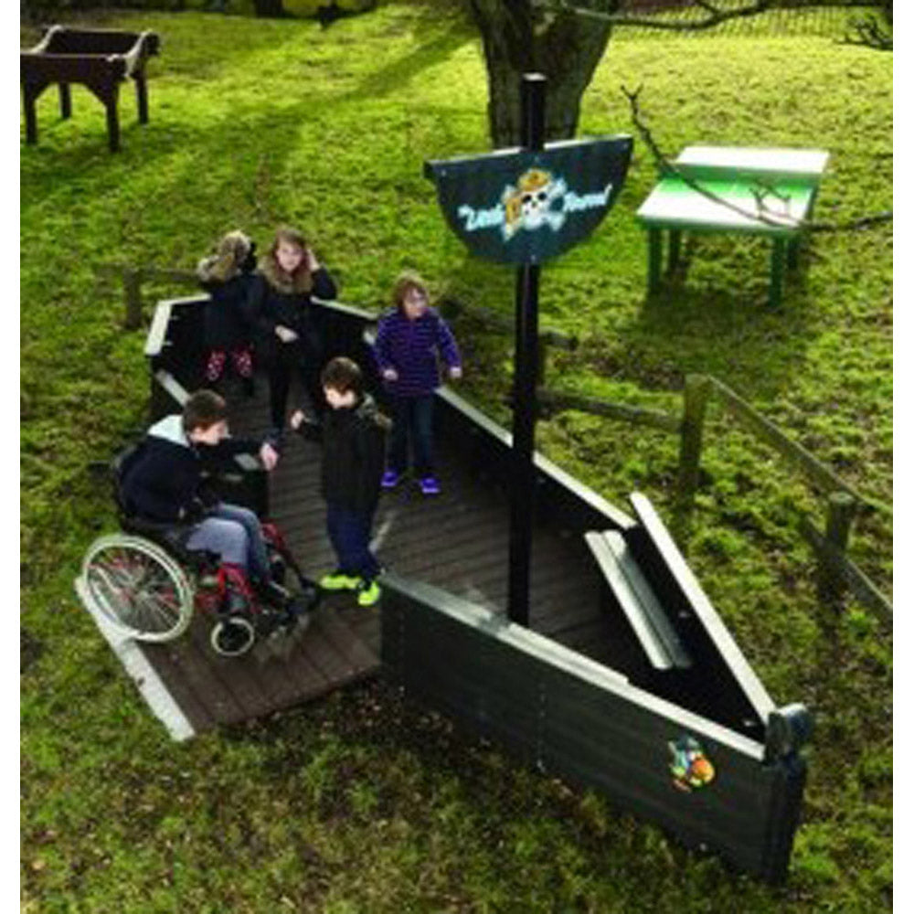 Pirate ship - Black - The Ministry of Outdoor Education