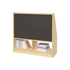 Book Display With Blackboard