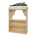 Puppet Theatre 'Snowflake' With Blackboard And Storage