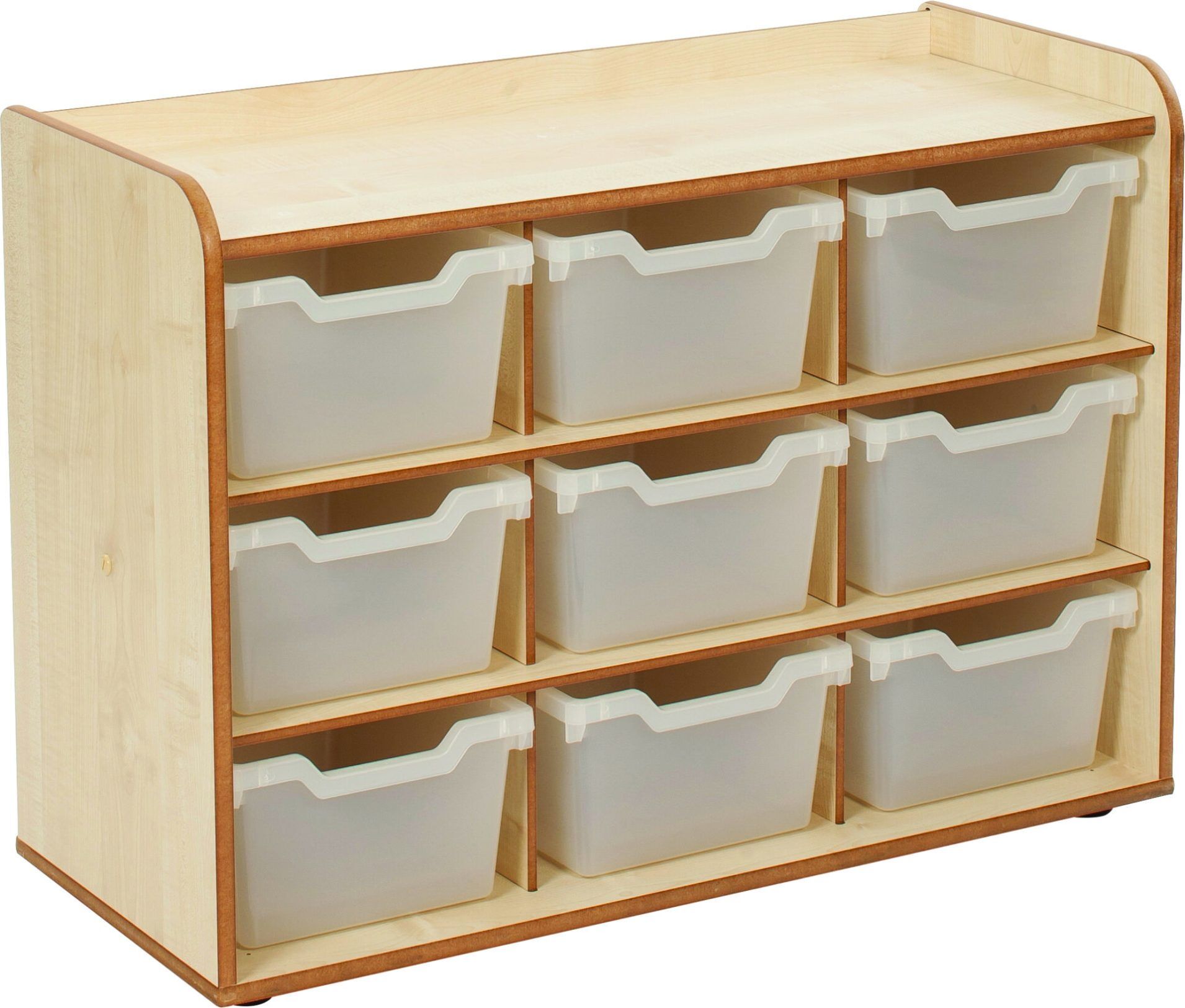 3 X 3 Tray Unit (Maple) - The Ministry of Outdoor Education
