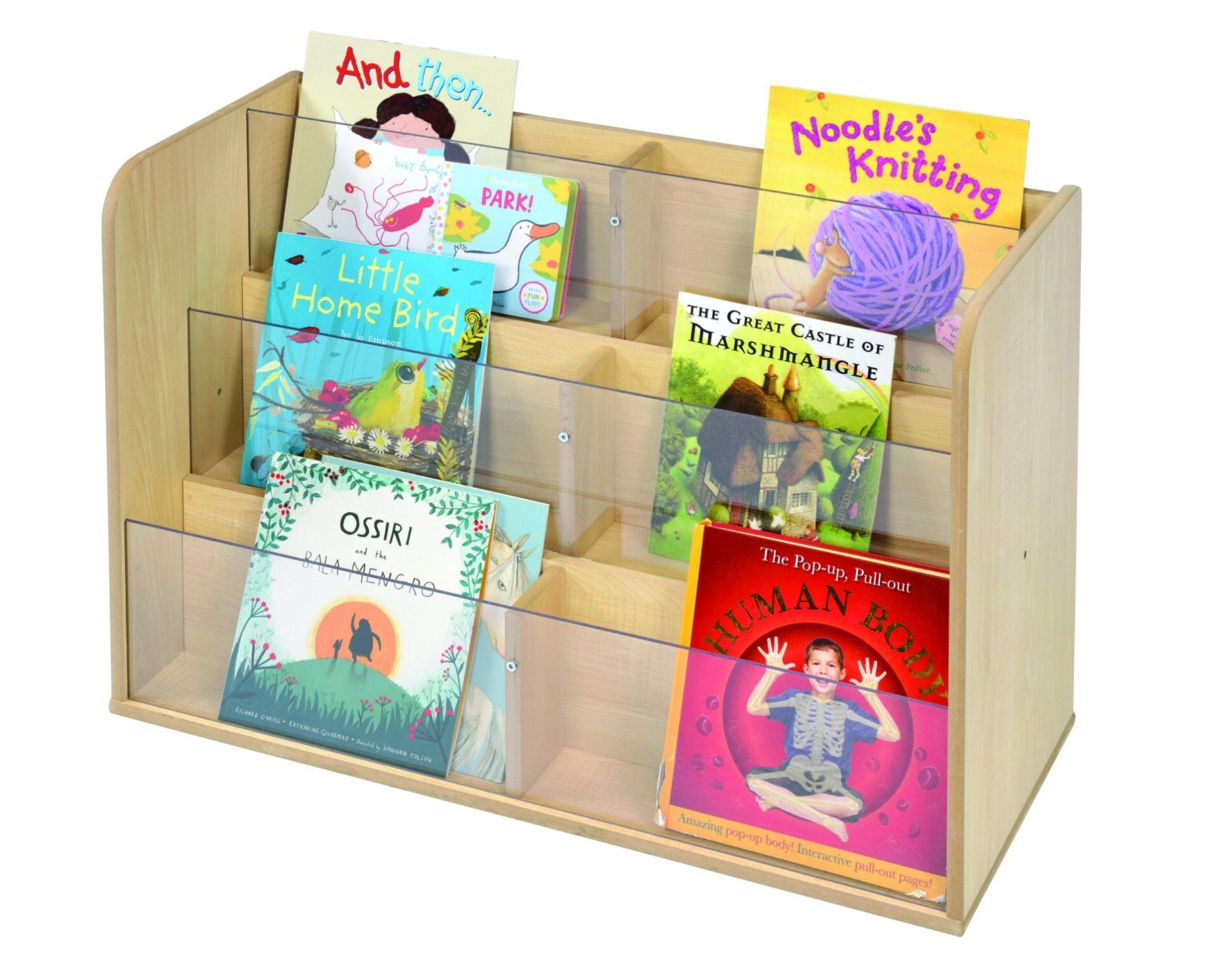Single Sided Perspex Unit (Maple) - The Ministry of Outdoor Education