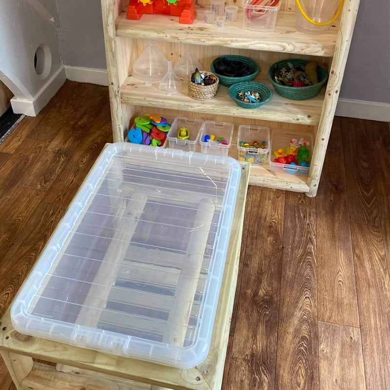 Sand and Water Tray Plus Shelf