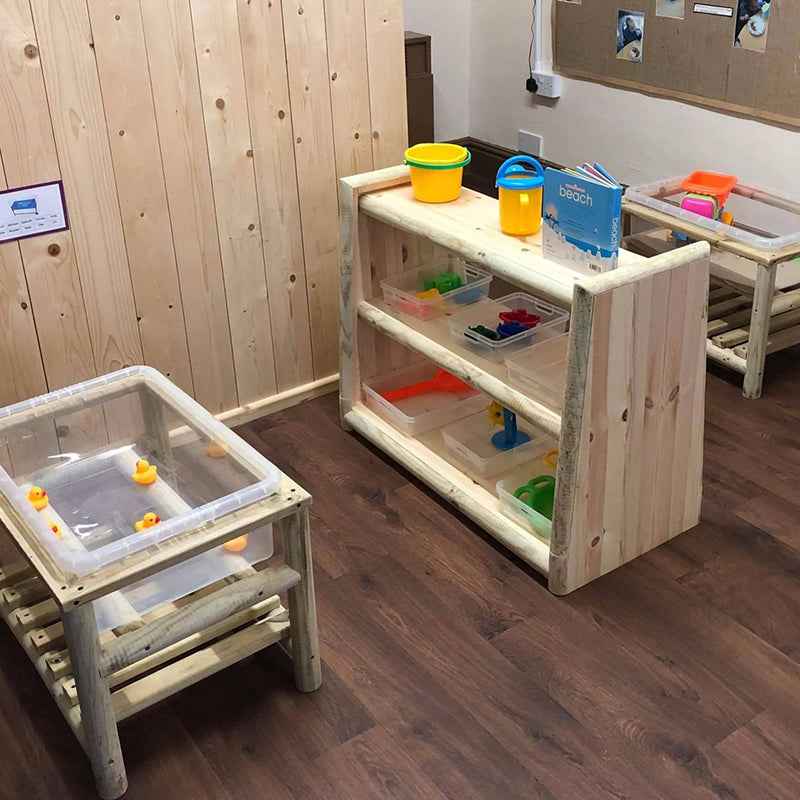 Sand and Water Tray Plus Shelf