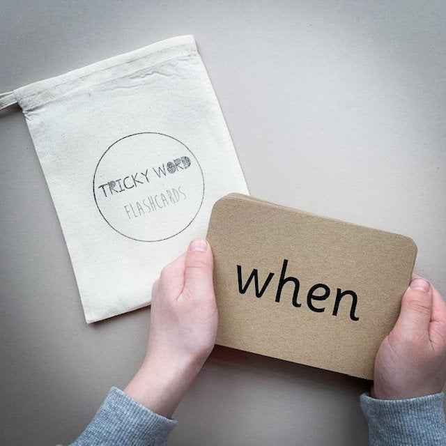 Flash Cards - Tricky First Words (Set of 41) - The Ministry of Outdoor ...