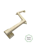 Zig Zag Balance Beam- 100mm wide - The Ministry of Outdoor Education